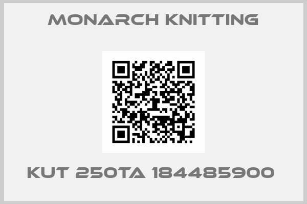 Monarch Knitting-KUT 250TA 184485900 