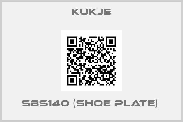 Kukje-SBS140 (SHOE PLATE) 