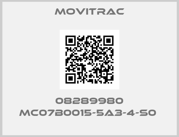 Movitrac-08289980 MC07B0015-5A3-4-S0 