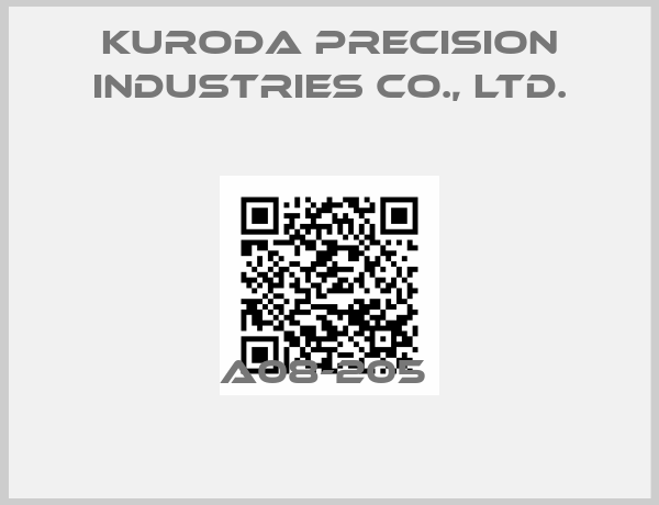 Kuroda Precision Industries Co., Ltd.-A08-205 