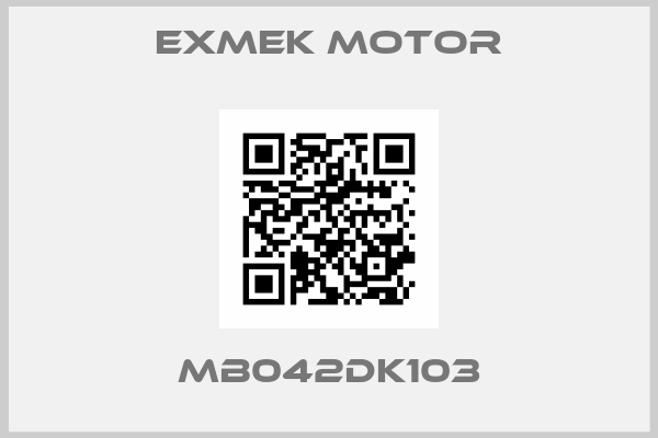 EXMEK MOTOR-MB042DK103