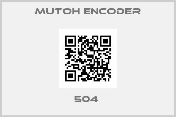 Mutoh Encoder-504 