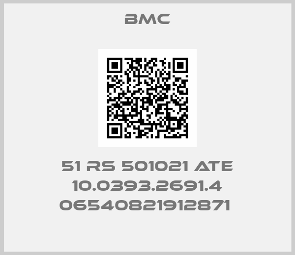 BMC-51 RS 501021 ATE 10.0393.2691.4 06540821912871 