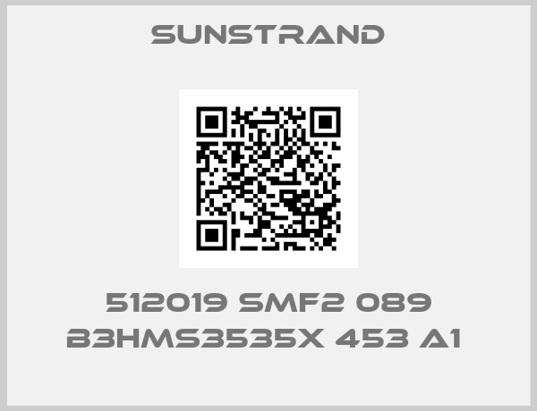 SUNSTRAND-512019 SMF2 089 B3HMS3535X 453 A1 
