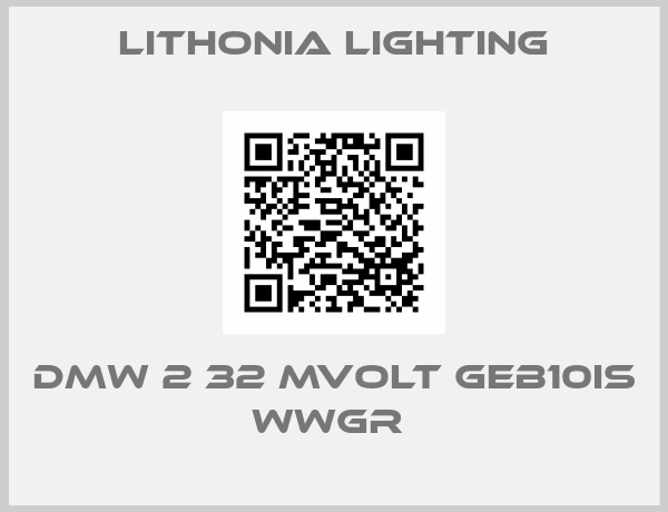 LITHONIA LIGHTING-DMW 2 32 MVOLT GEB10IS WWGR 
