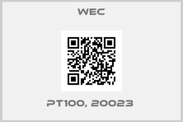 Wec-PT100, 20023 