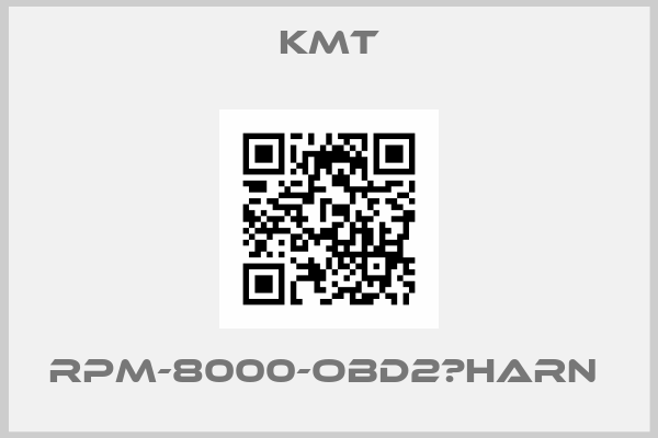 KMT-RPM-8000-OBD2　HARN 