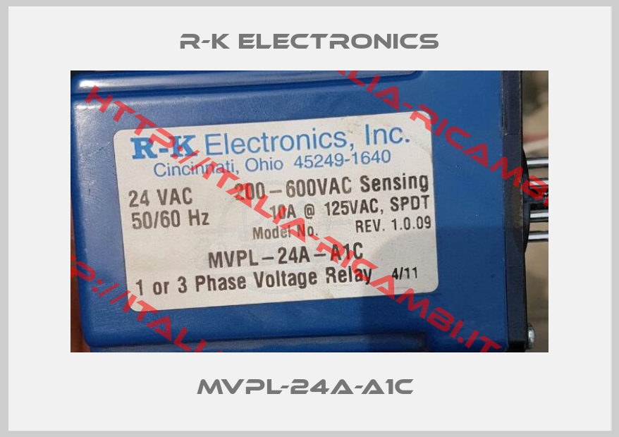 R-K ELECTRONICS-MVPL-24A-A1C 