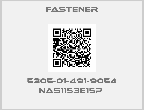 Fastener-5305-01-491-9054 NAS1153E15P 