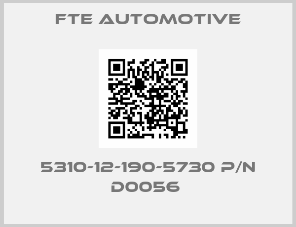 FTE Automotive-5310-12-190-5730 P/N D0056 
