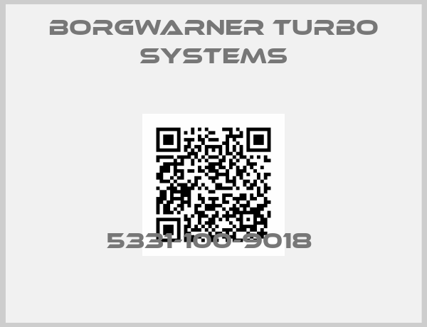 Borgwarner turbo systems-5331-100-9018 