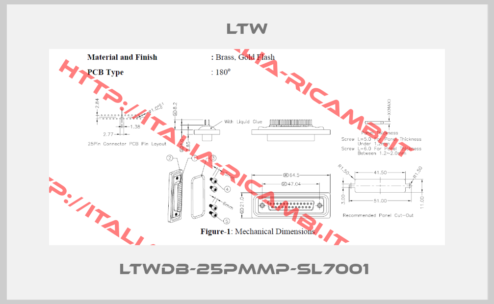 LTW-LTWDB-25PMMP-SL7001 