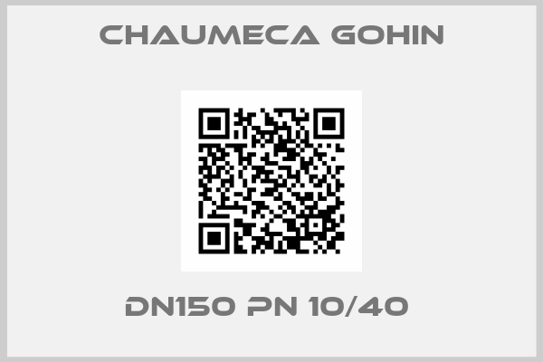 Chaumeca Gohin-DN150 PN 10/40 