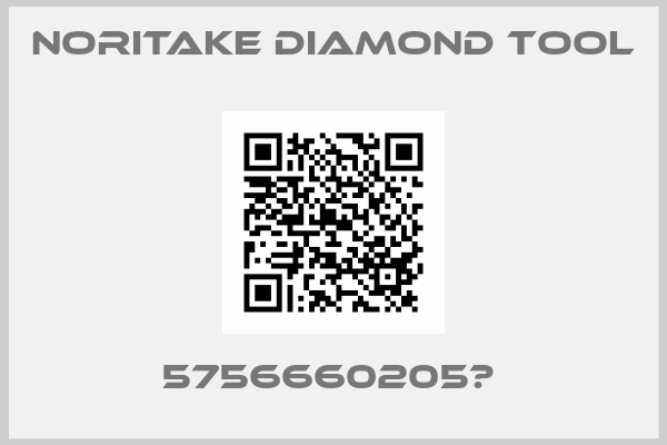 NORITAKE diamond Tool-5756660205Р 