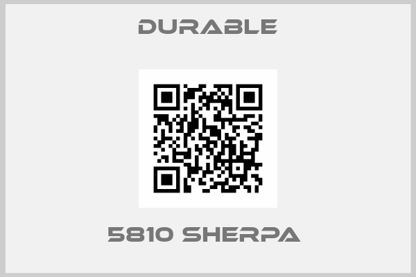 Durable-5810 SHERPA 