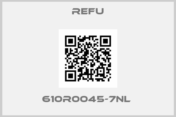 Refu-610R0045-7NL 
