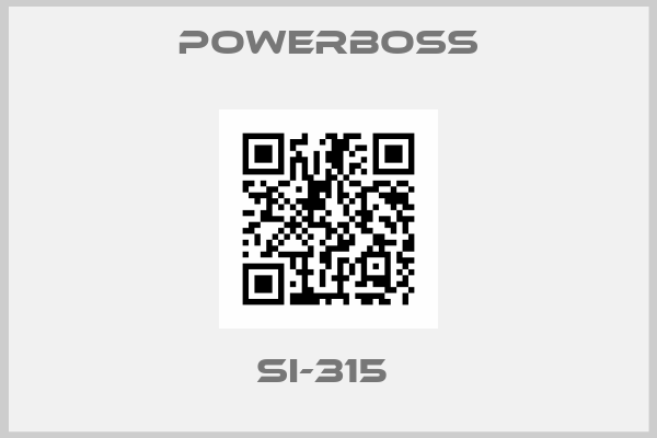 Powerboss-SI-315 