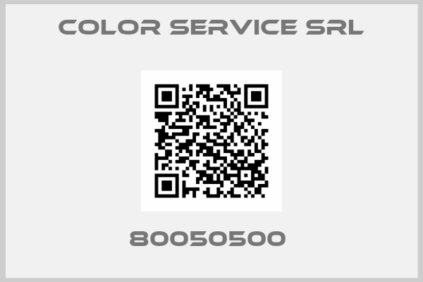 Color Service Srl-80050500 