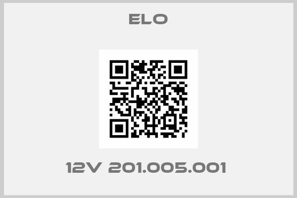 Elo-12V 201.005.001 