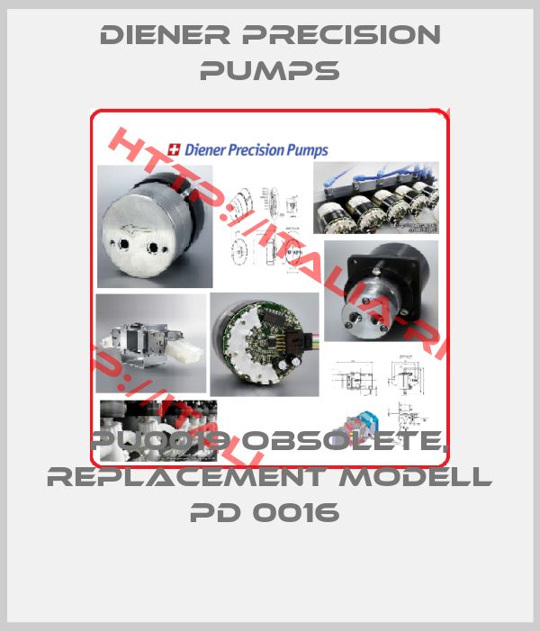 Diener Precision Pumps-PU0019 obsolete, replacement Modell PD 0016 