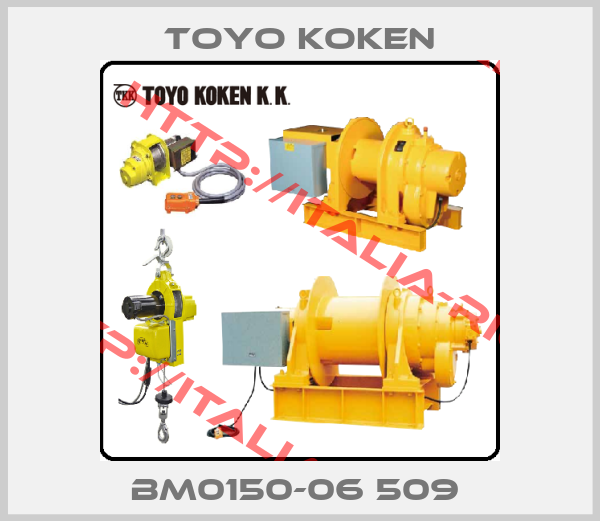 Toyo Koken- BM0150-06 509 