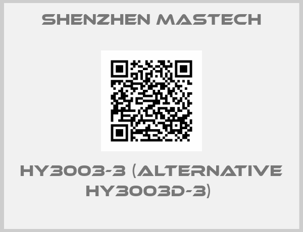 Shenzhen Mastech-HY3003-3 (alternative HY3003D-3) 