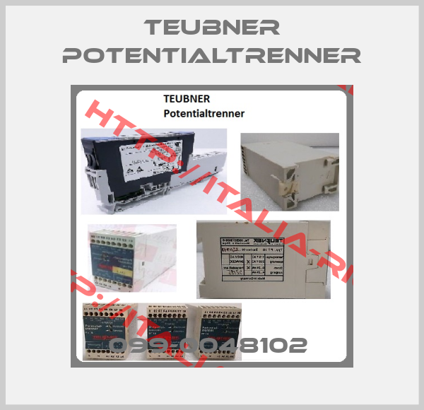 TEUBNER Potentialtrenner-099-0048102 