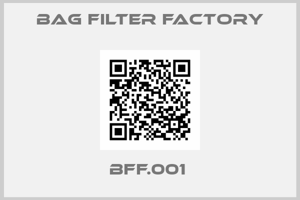 BAG FILTER FACTORY-BFF.001 