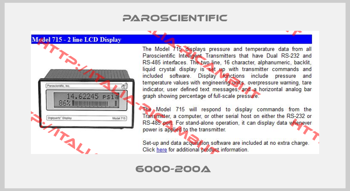 Paroscientific-6000-200A 