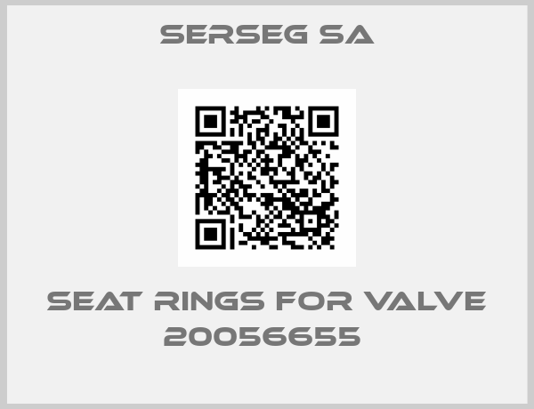 Serseg SA-seat rings for valve 20056655 