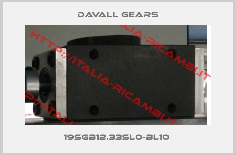 Davall Gears-19SGB12.33SL0-BL10 