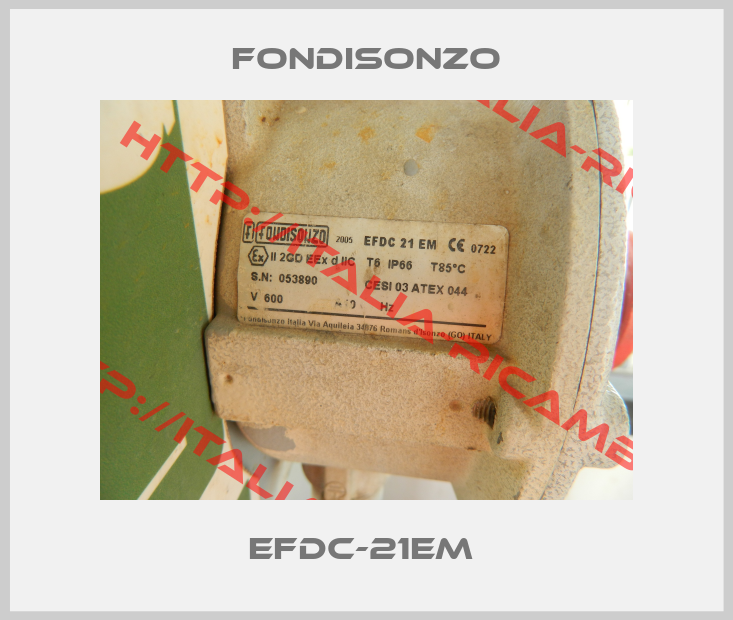 Fondisonzo-EFDC-21EM 