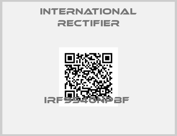 International Rectifier-IRF9540NPBF 