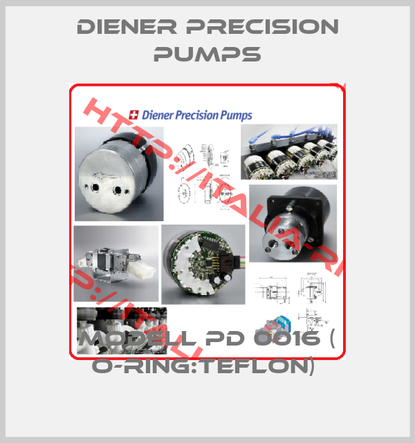 Diener Precision Pumps-Modell PD 0016 ( O-Ring:Teflon) 