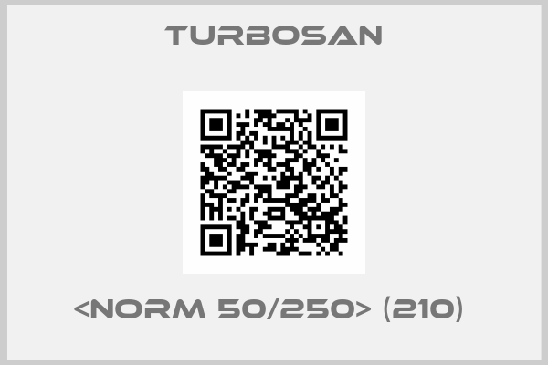 Turbosan-<NORM 50/250> (210) 