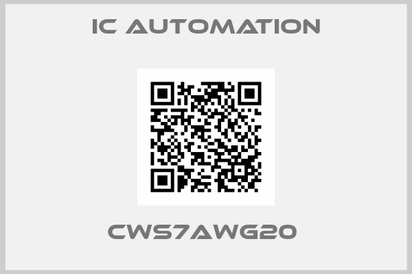 ic automation-CWS7AWG20 