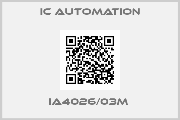 ic automation-IA4026/03M 