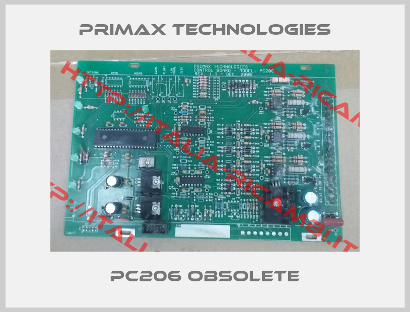 Primax Technologies-PC206 obsolete