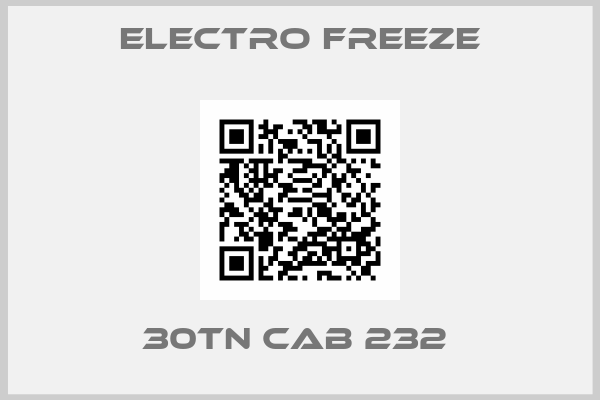 Electro Freeze-30TN CAB 232 