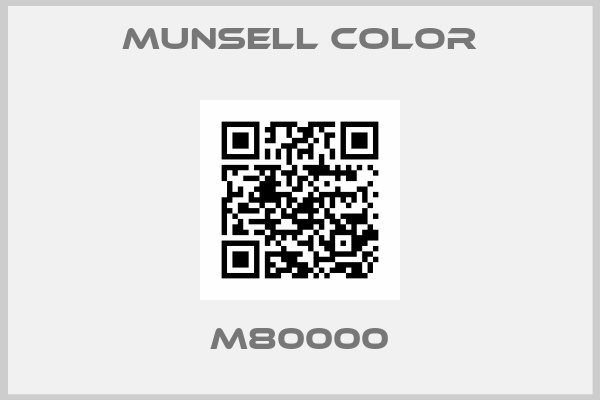 Munsell Color-M80000