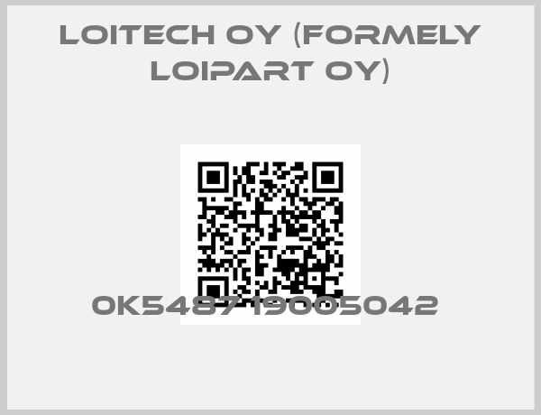 Loitech Oy (formely Loipart Oy)-0K5487 19005042 