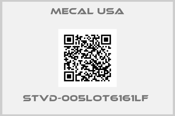 Mecal Usa-STVD-005LOT6161LF 