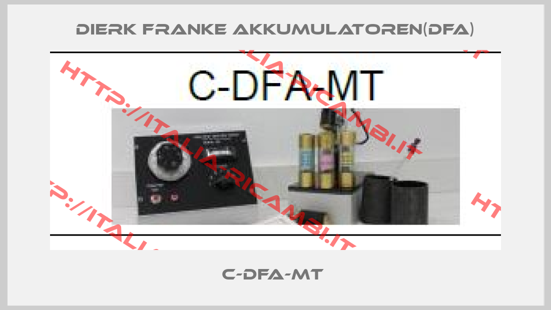 Dierk Franke Akkumulatoren(DFA)-C-DFA-MT 
