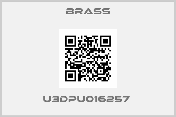 Brass-U3DPU016257 