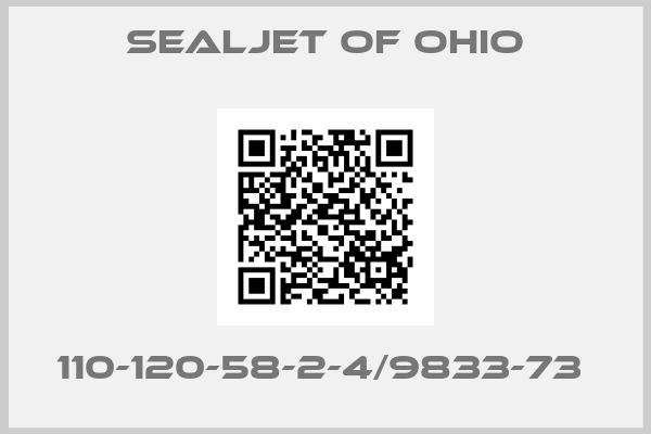 Sealjet Of Ohio-110-120-58-2-4/9833-73 