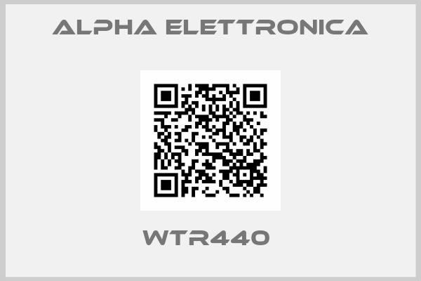 ALPHA ELETTRONICA-WTR440 