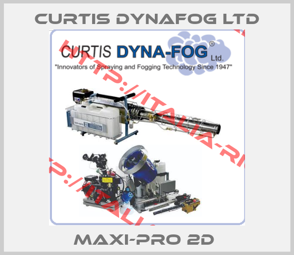 Curtis Dynafog Ltd-Maxi-Pro 2D 