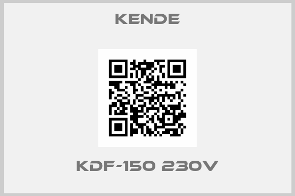 Kende-KDF-150 230V