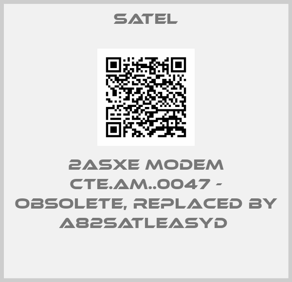 Satel-2ASXE MODEM CTE.AM..0047 - obsolete, replaced by A82SATLEASYD 