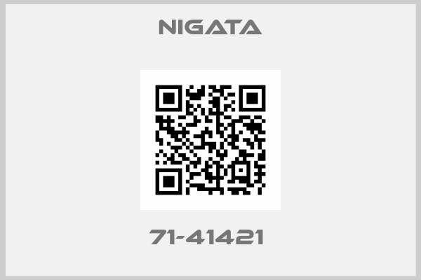 NIGATA-71-41421 